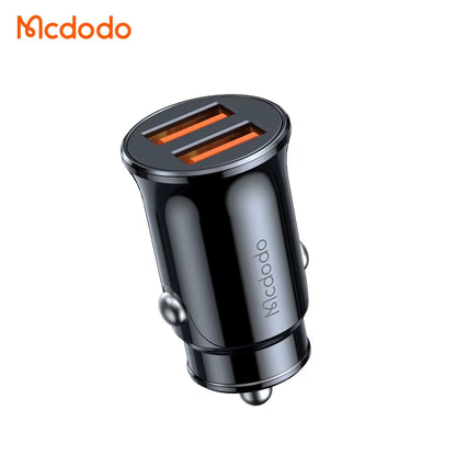 Oem Dual Usb Car Charger 12W 5V 2.4A Usb Fast Power Adapter Multi Port Charging Usb Car Charger for Iphone Xiaomi Samsung Google