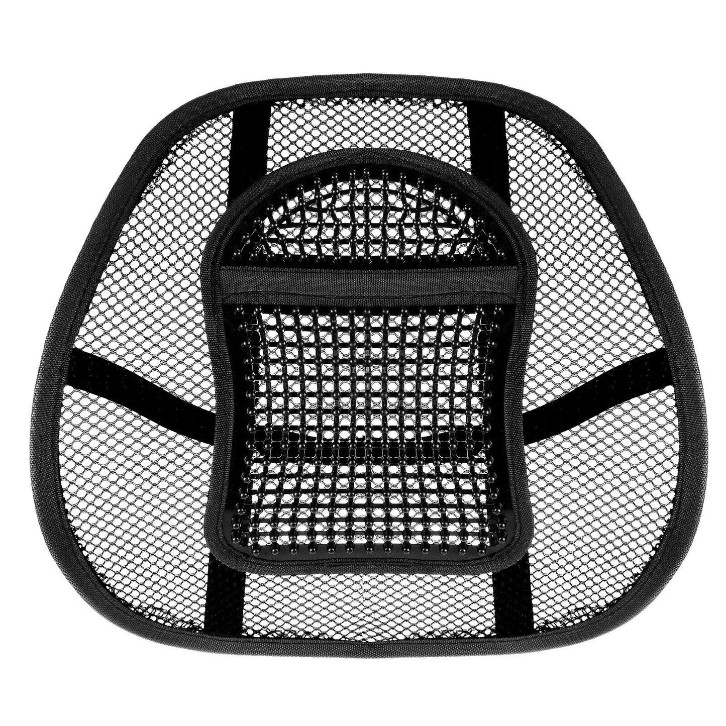 Car Seat Lumbar Back Support Cushion for Office Chair Posture Corrector Mesh